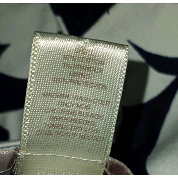 ANNE TAYLOR LOFT NAVY & WHITE DRESS SZ.4P EUC - Picture 6 of 6